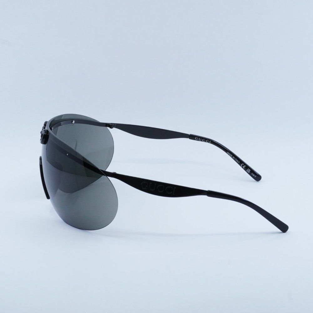 GUCCI GG1656S 001 BLACK GREY SUNGLASSES - LOWEST PRICE! - Picture 9 of 11